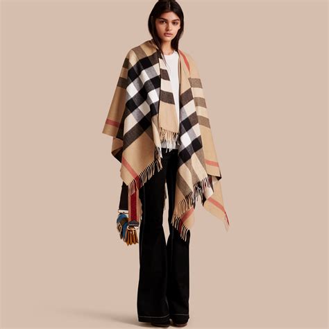 burberry pancho|burberry inspired poncho.